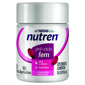 Nutren Pré Ciclo Fem 10 Cápsulas